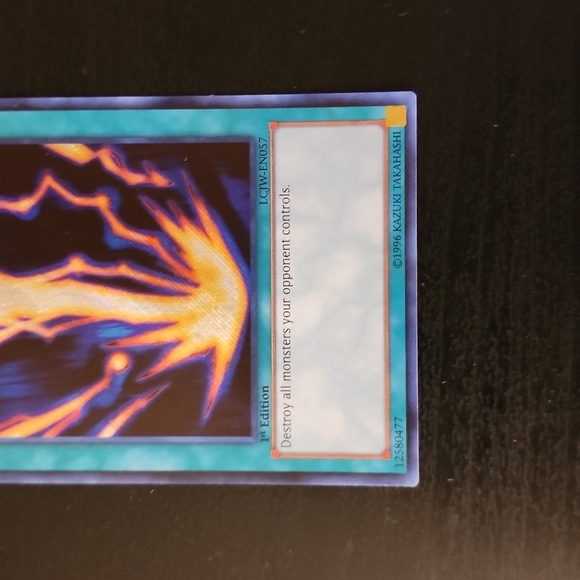 1st Edition Yu-Gi-Oh Raigeki LCJW-EN057 Secret Rare (NM)! - Picture 3 of 6